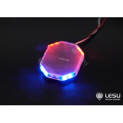 LESU 1/14 LED red, blue and...