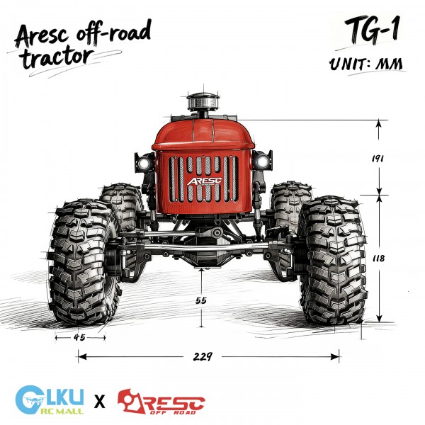 Aresc  TG-1 Rock Crawler...